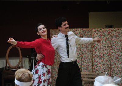 Spectacle Marius & Paula : Mathilde Mercier et Étienne Pageault.